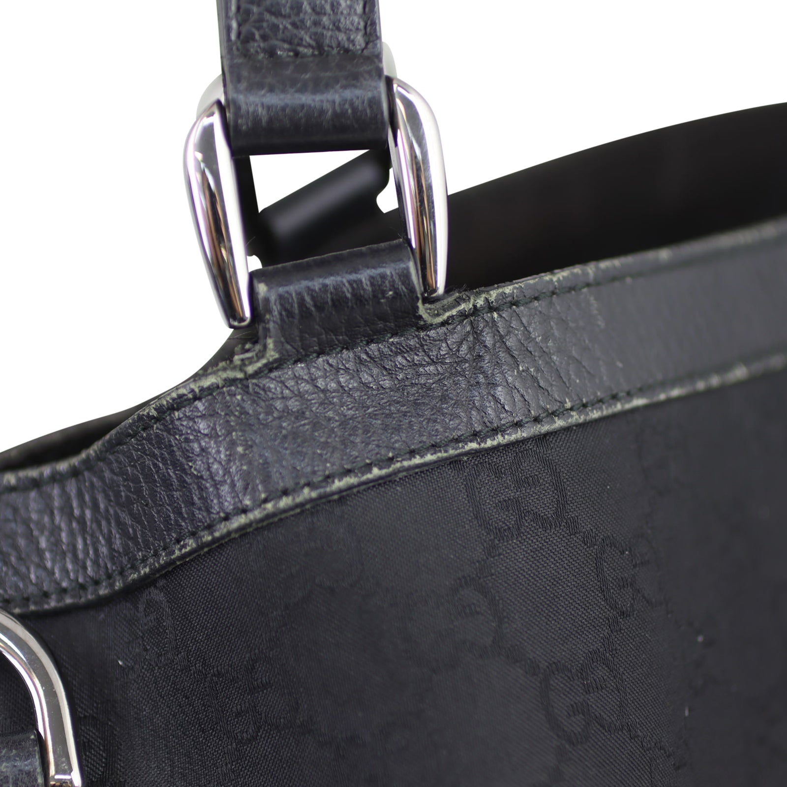 Gucci GG Canvas Abbey-D Ring Tote Large