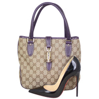 Gucci GG Canvas Mini Top Handle Bag Shoe