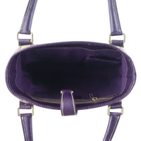 Gucci GG Canvas Mini Top Handle Bag Whole interior