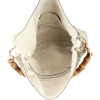 Gucci GG Canvas Peggy Bamboo Tote Whole interior