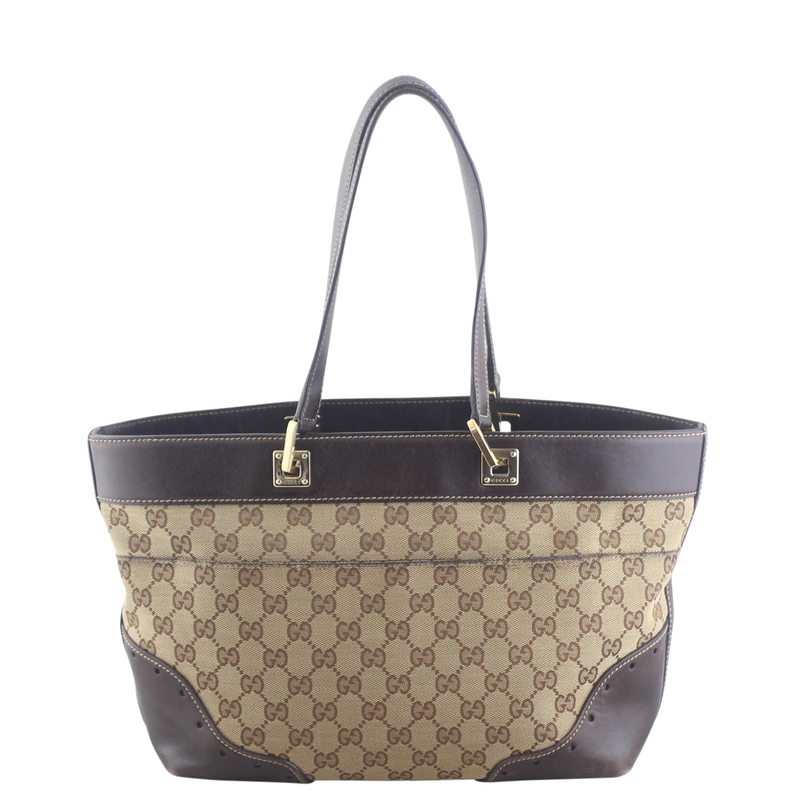 Gucci GG Canvas Tote Back