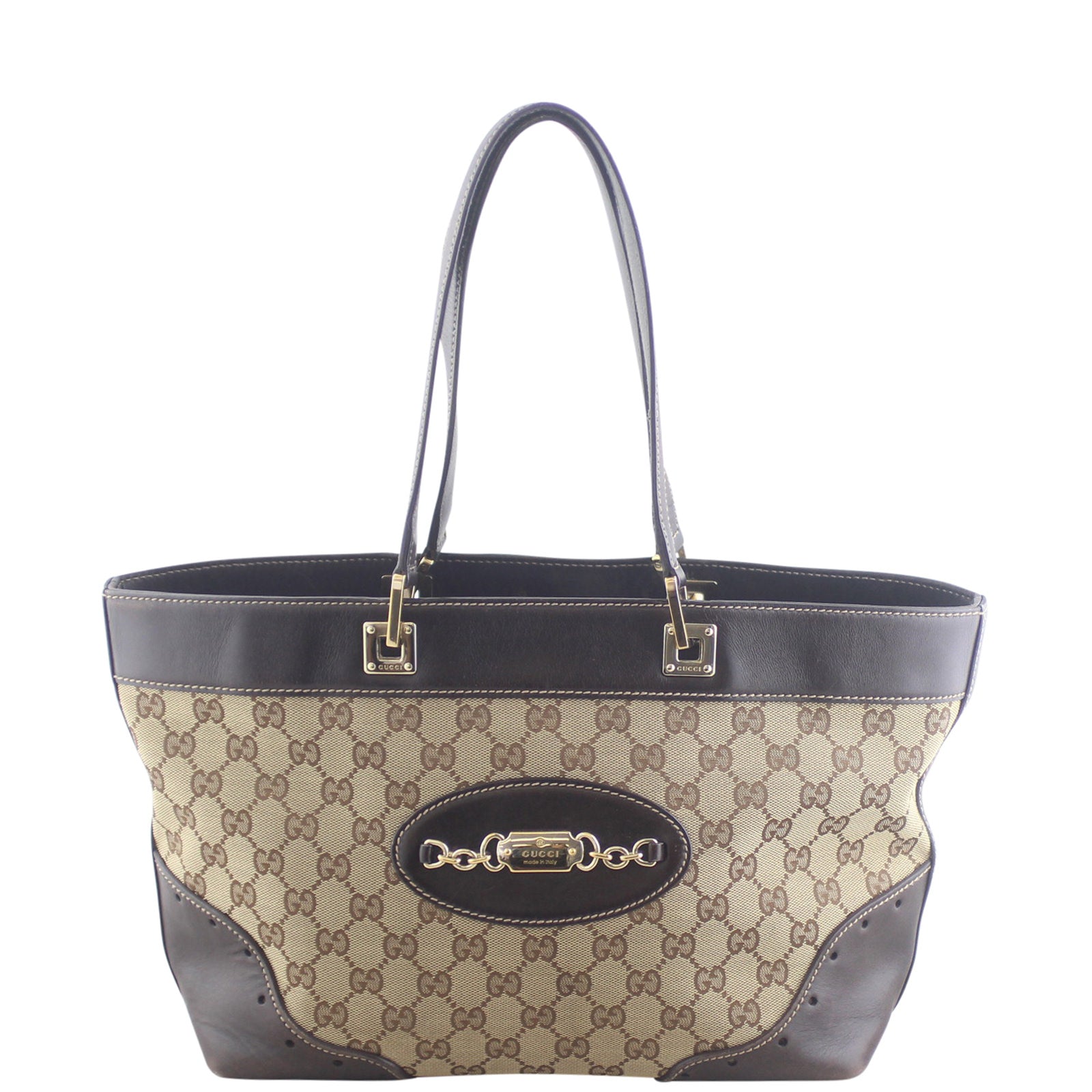 Gucci GG Canvas Tote Front