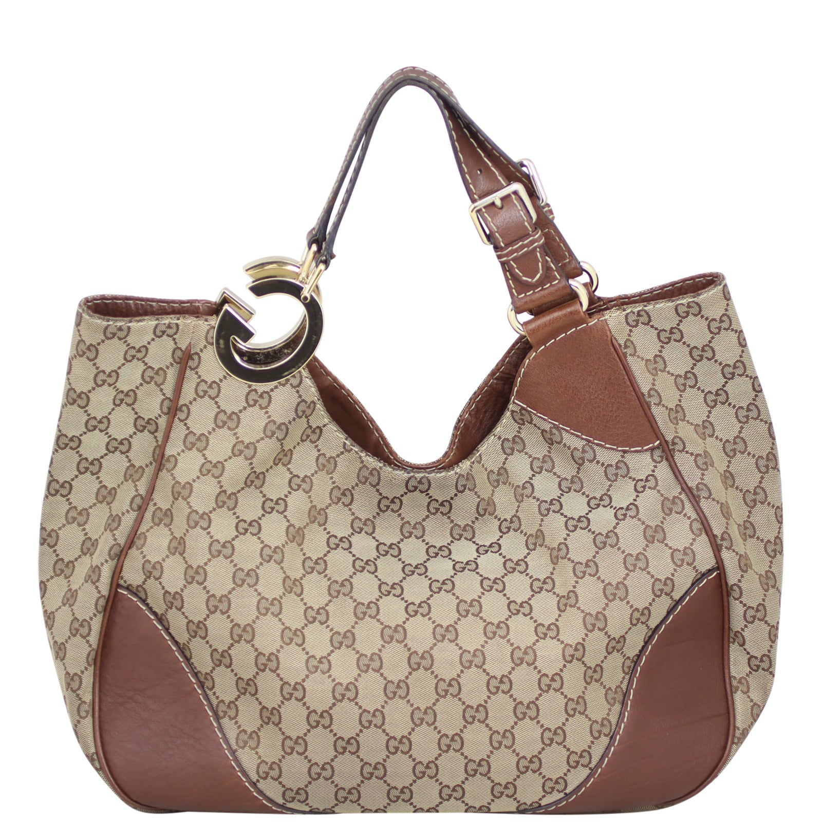 Gucci GG Canvas Charlotte Tote Bag Back