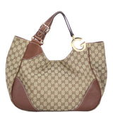Gucci GG Canvas Charlotte Tote Bag Front
