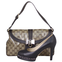 Gucci GG Crystal Duchessa Small Shoulder Bag Shoe