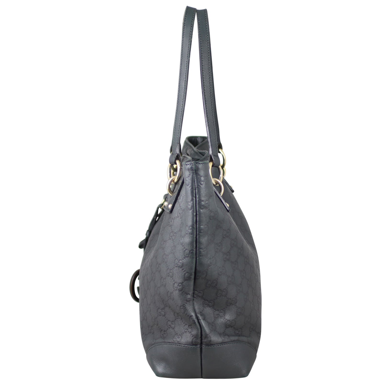 Gucci GG Guccissima Charm Tote Side