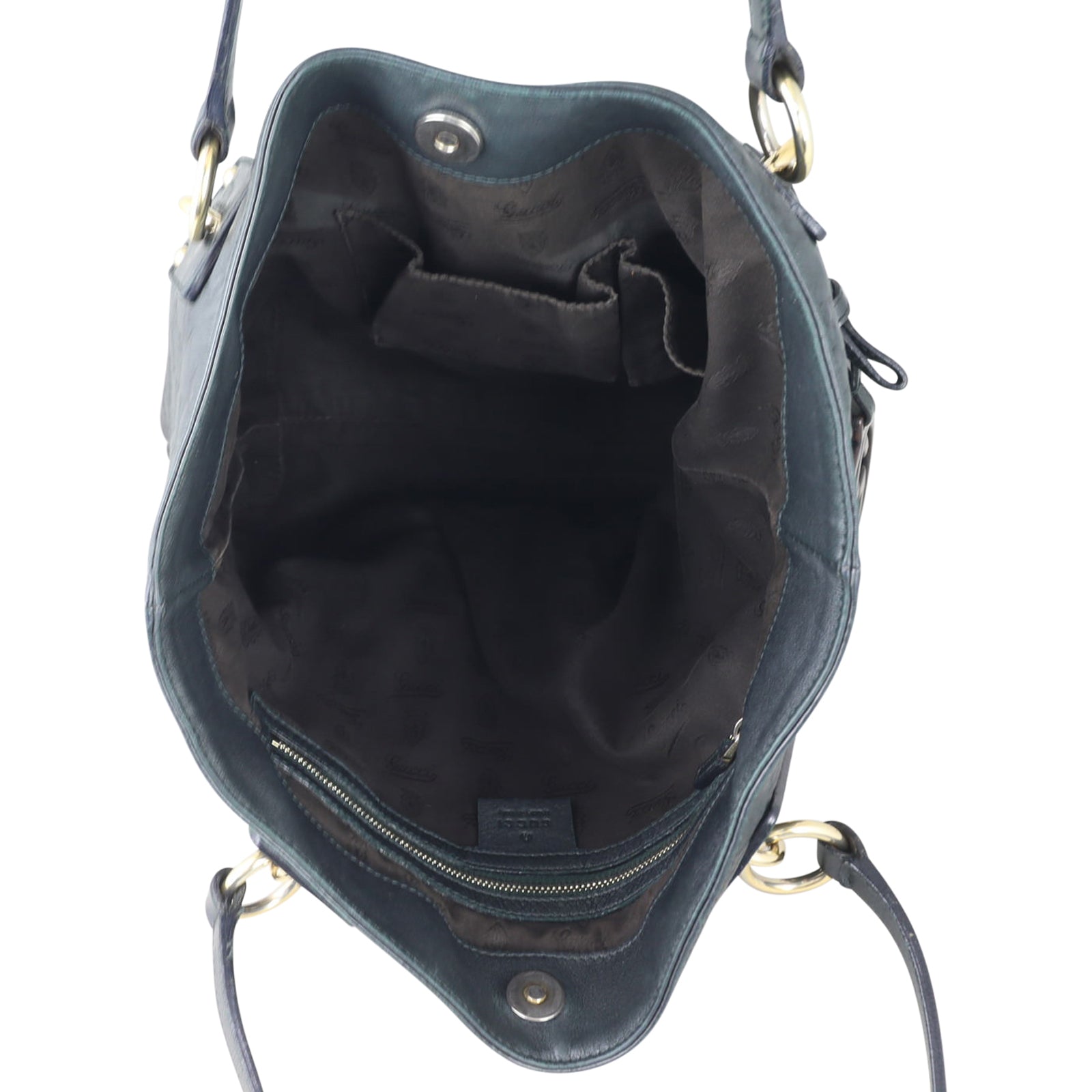 Gucci GG Guccissima Charm Tote Whole interior