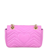 Gucci GG Marmont Matelasse Mini Shoulder Bag Back