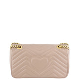 Gucci GG Marmont Matelasse Shoulder Bag Back