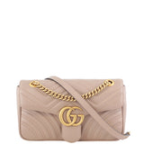 Gucci GG Marmont Matelasse Shoulder Bag Front