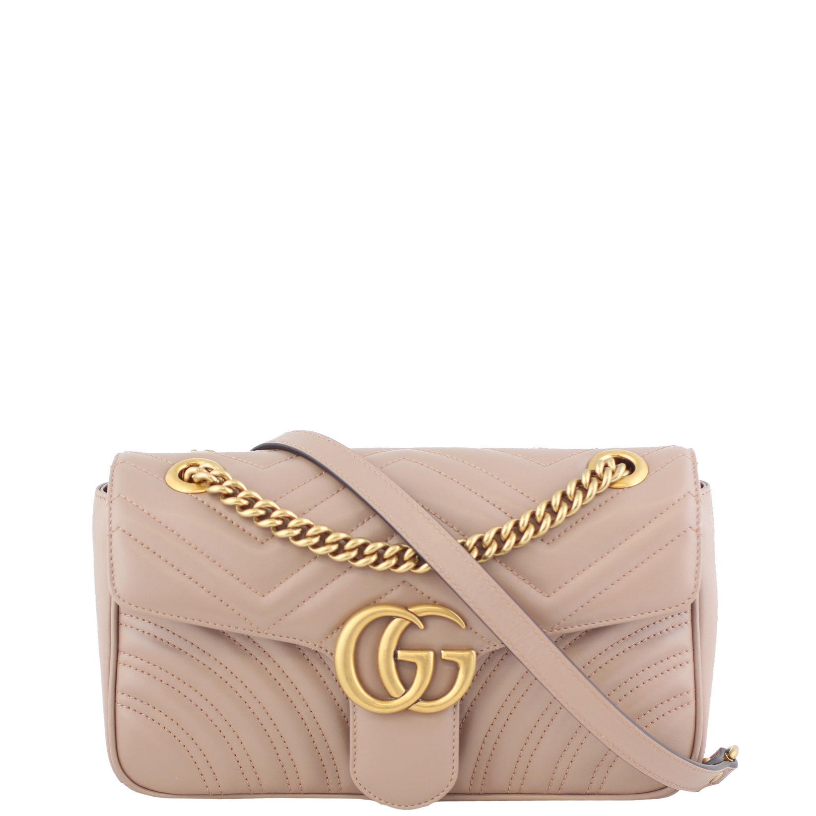 Gucci GG Marmont Matelasse Shoulder Bag Front
