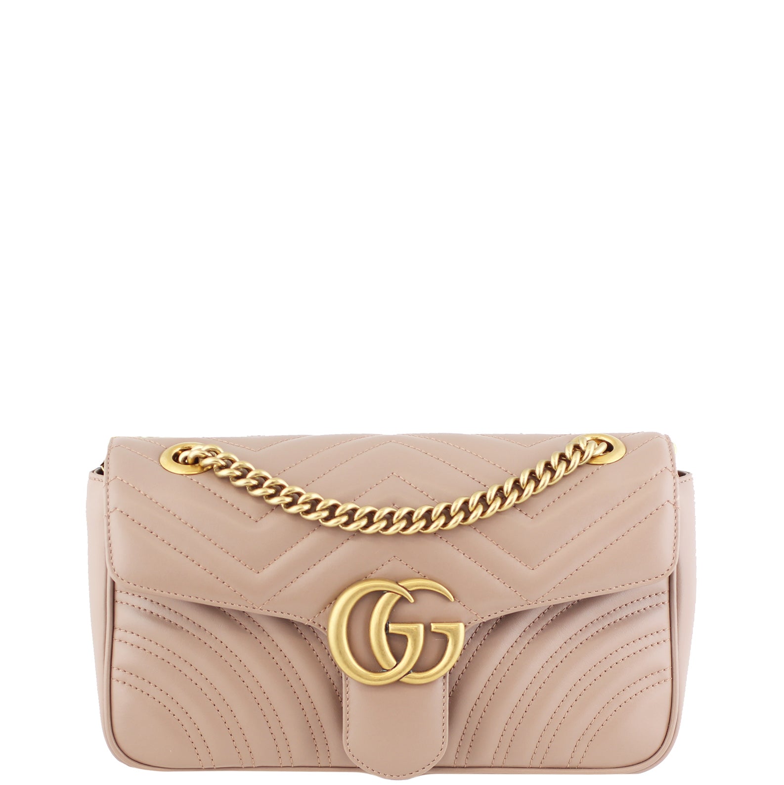 Gucci GG Marmont Matelasse Shoulder Bag Front