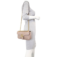 Gucci GG Marmont Matelasse Shoulder Bag Mannequin