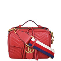 Gucci GG Marmont Matelasse Shoulder Bag Front