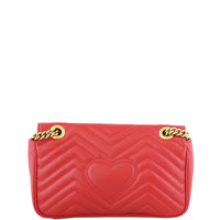 Gucci GG Marmont Small Matelasse Shoulder Bag Back