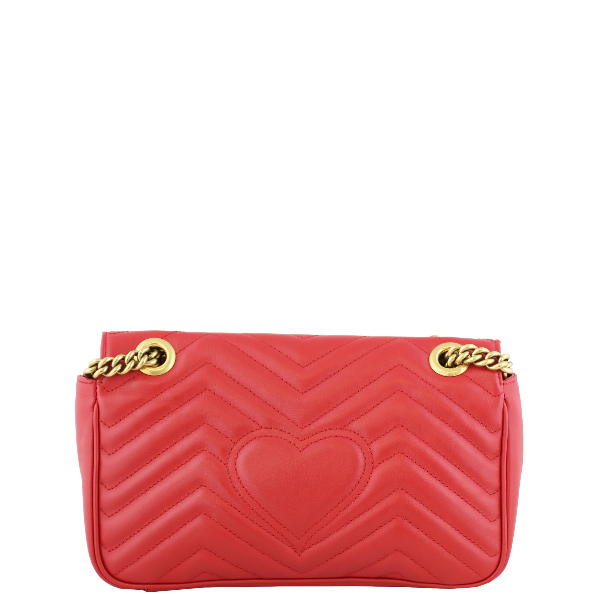 Gucci GG Marmont Small Matelasse Shoulder Bag Back