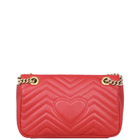 Gucci GG Marmont Small Matelasse Shoulder Bag Back
