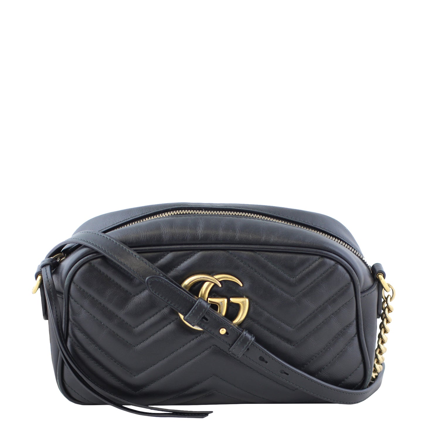 Gucci GG Marmont Small Shoulder Bag Front