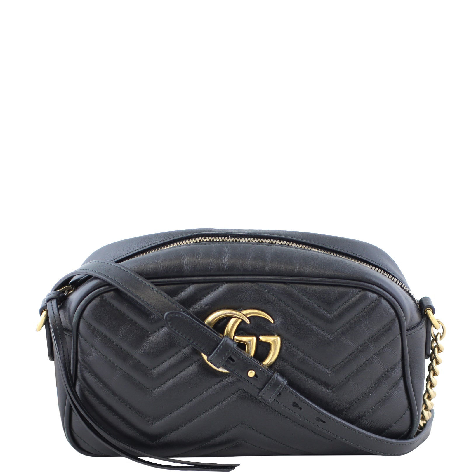 Gucci GG Marmont Small Shoulder Bag Front