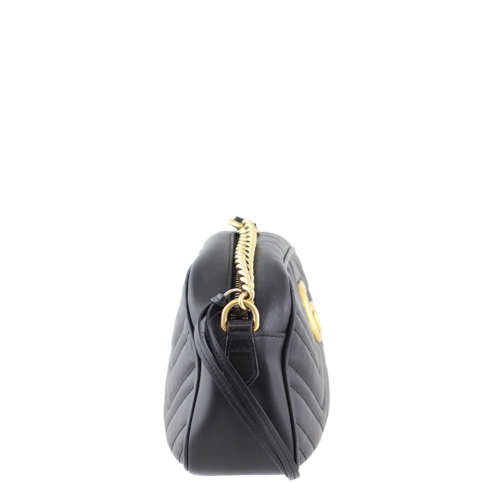 Gucci GG Marmont Small Shoulder Bag Right