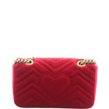 Gucci GG Marmont Velvet Mini Back