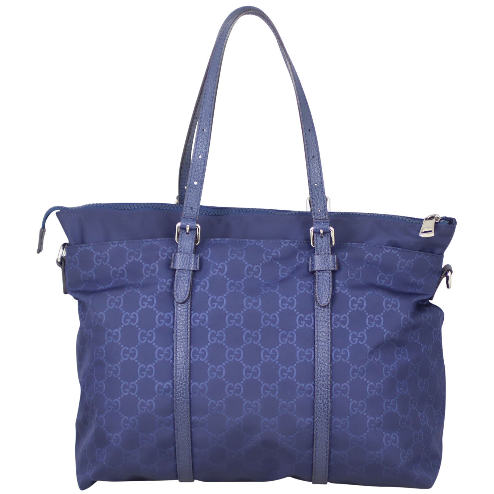 Gucci GG Nylon Tote Back