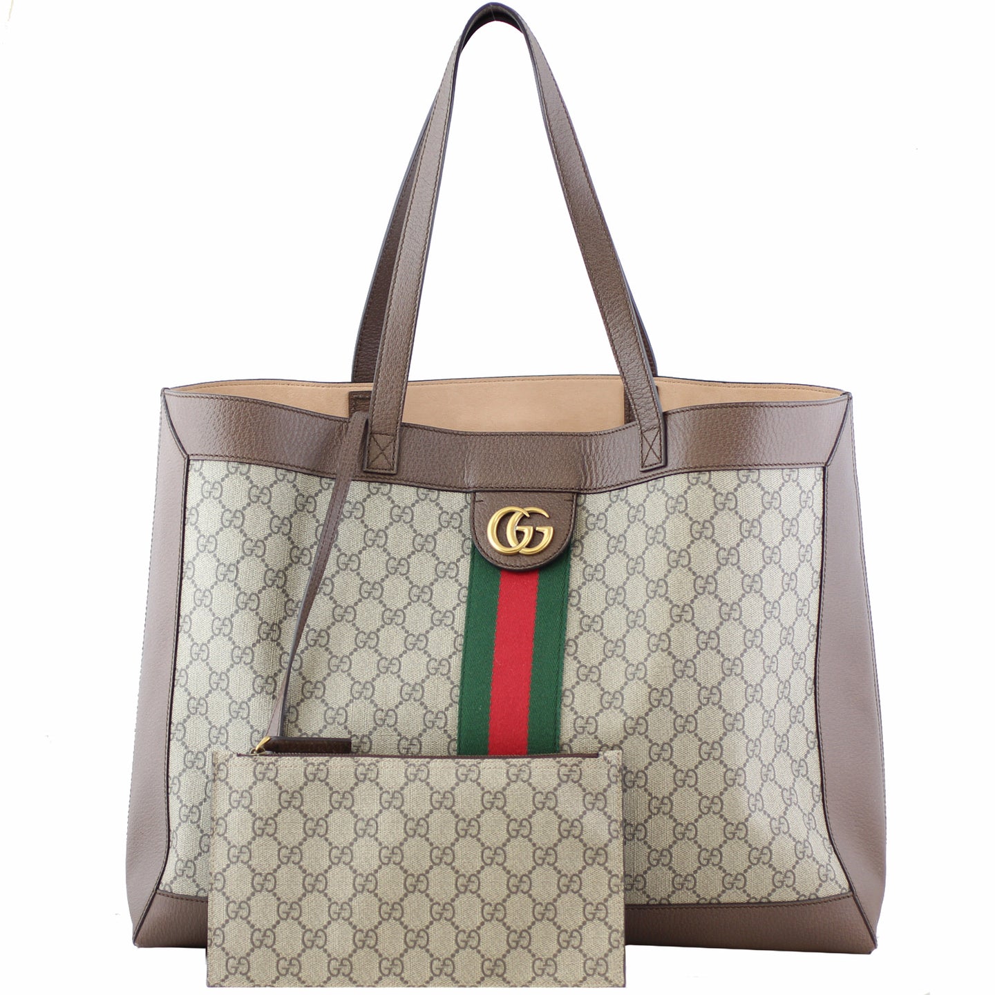 Gucci GG Ophidia Tote With Three Little Pigs Front