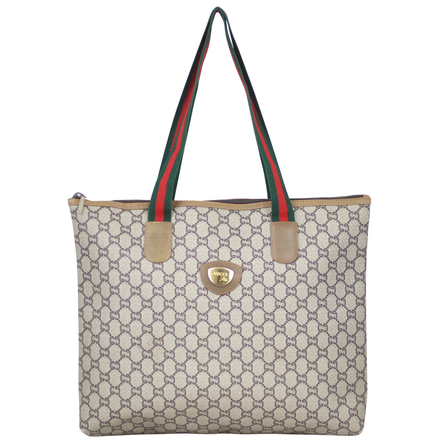 Gucci GG Plus Web Tote Front