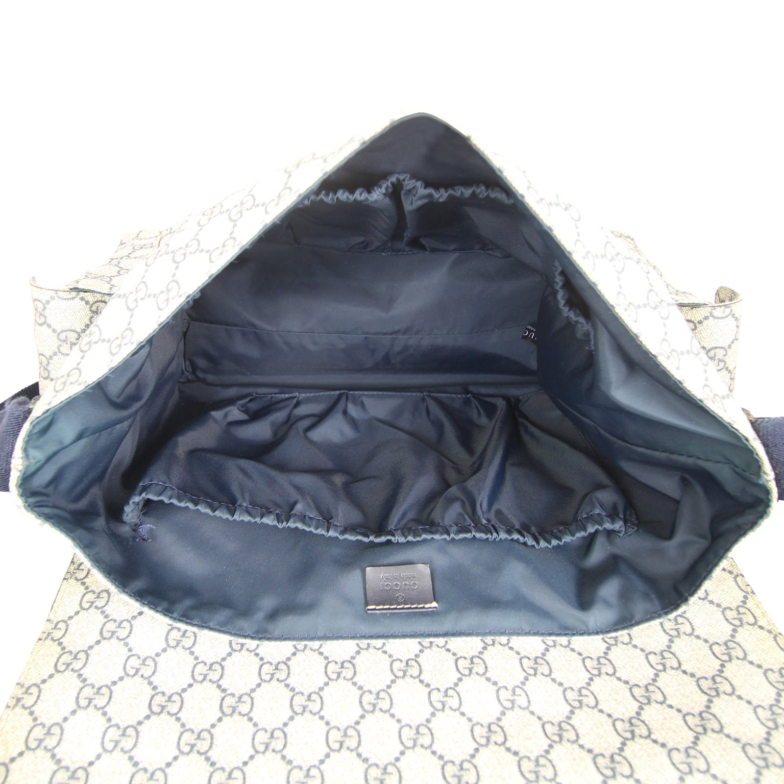 Gucci GG Supreme Baby Bag Interior