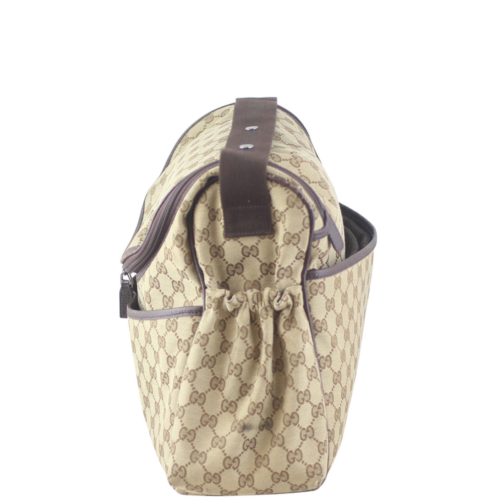 Gucci GG Supreme Baby Bag Left