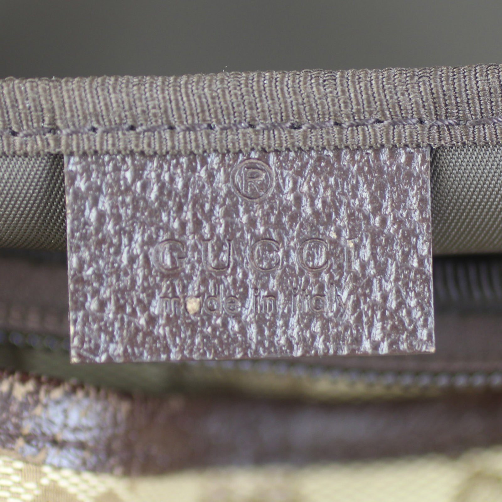 Gucci GG Supreme Baby Bag Stamp