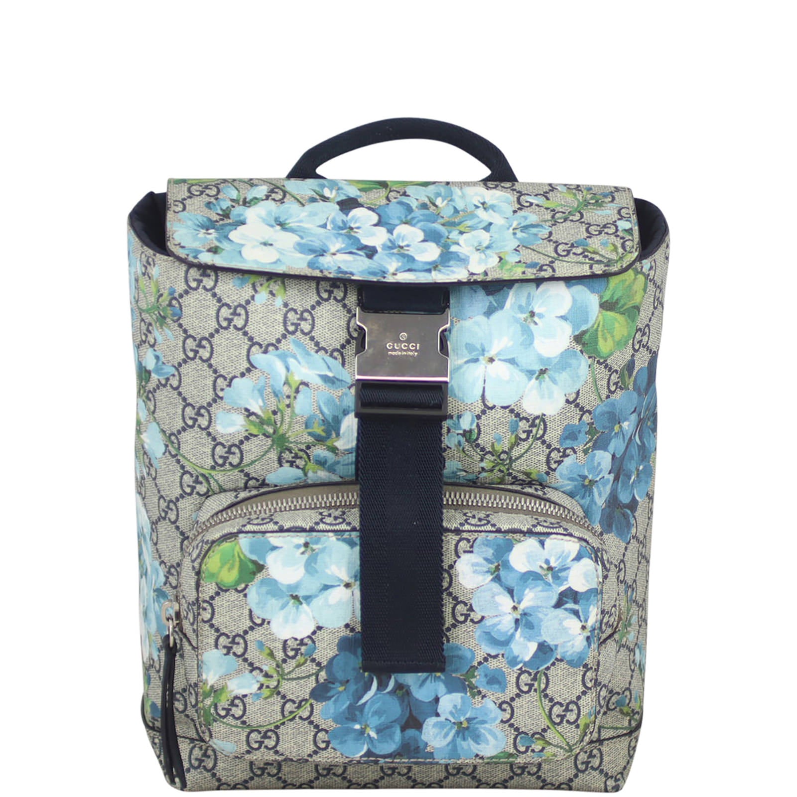 Gucci GG Supreme Blooms Backpack Front