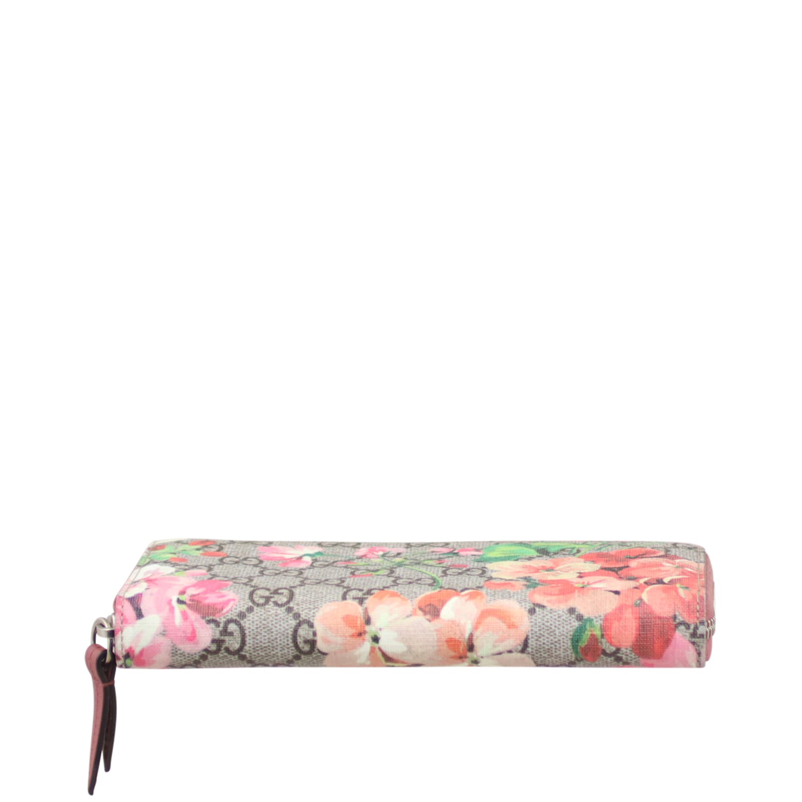 Gucci GG Supreme Blooms Zip Around Wallet Base