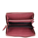 Gucci GG Supreme Blooms Zip Around Wallet Whole interior