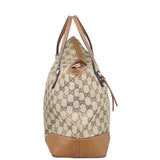 Gucci GG Supreme Bree Satchel Side