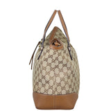 Gucci GG Supreme Bree Satchel Side