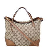 Gucci GG Supreme Bree Satchel Front