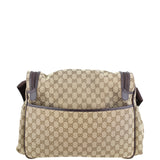 Gucci GG Supreme Diaper Bag Back