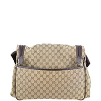 Gucci GG Supreme Diaper Bag Back