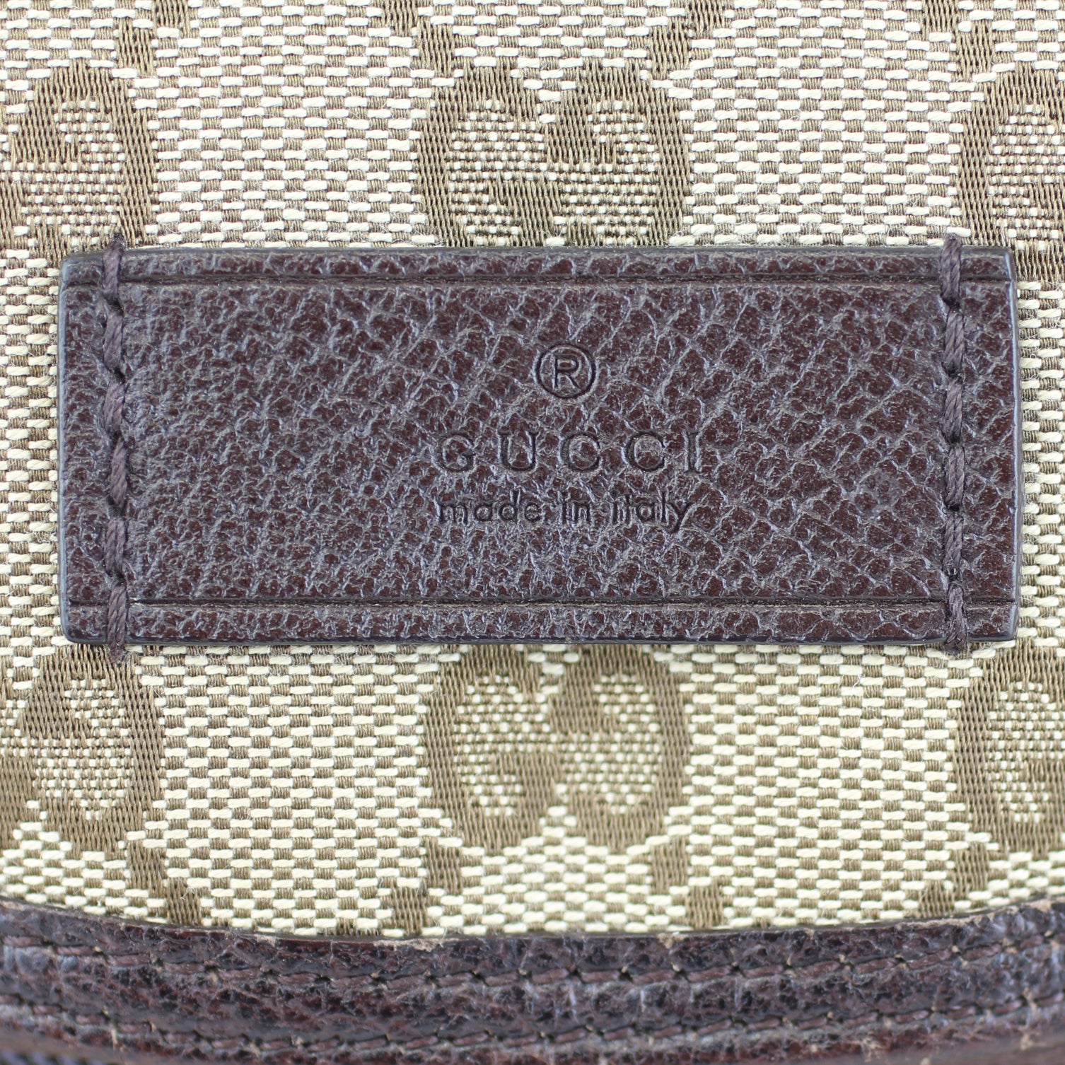 Gucci GG Supreme Diaper Bag Exterior