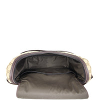 Gucci GG Supreme Diaper Bag Interior