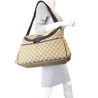 Gucci GG Supreme Diaper Bag Mannequin
