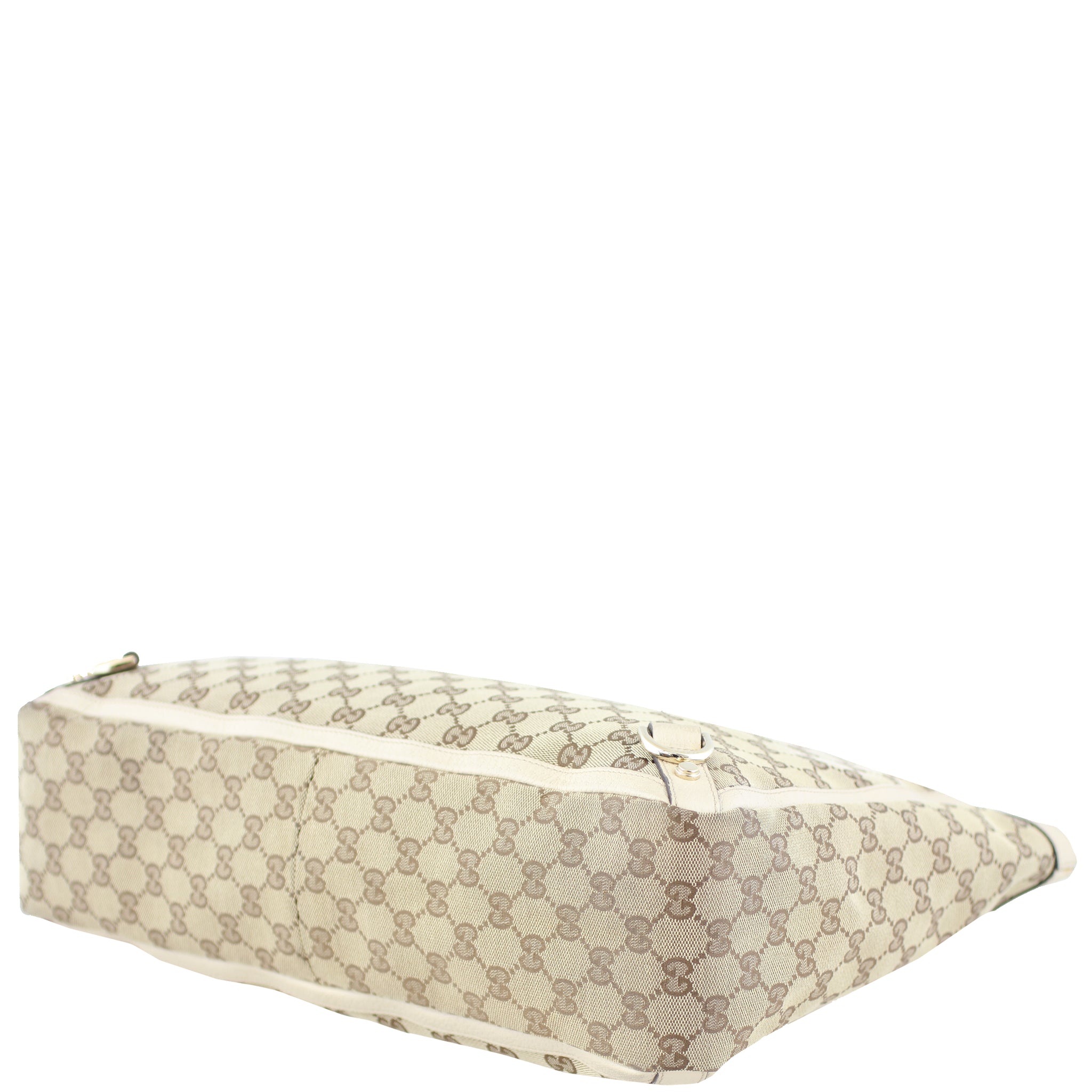 Gucci GG Supreme Medium Abbey D-Ring Tote Corner