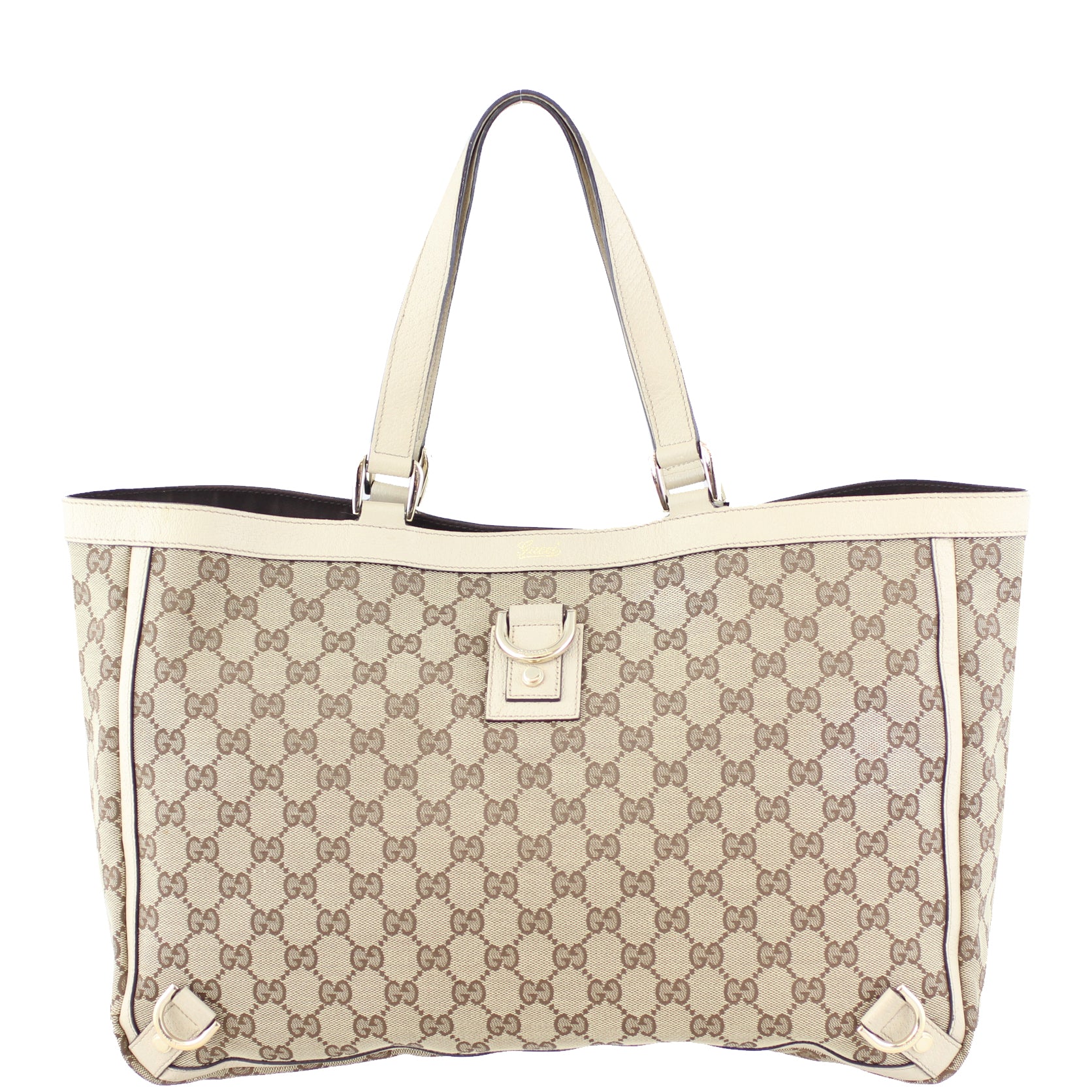 Gucci GG Supreme Medium Abbey D-Ring Tote Front