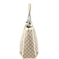 Gucci GG Supreme Medium Abbey D-Ring Tote Left