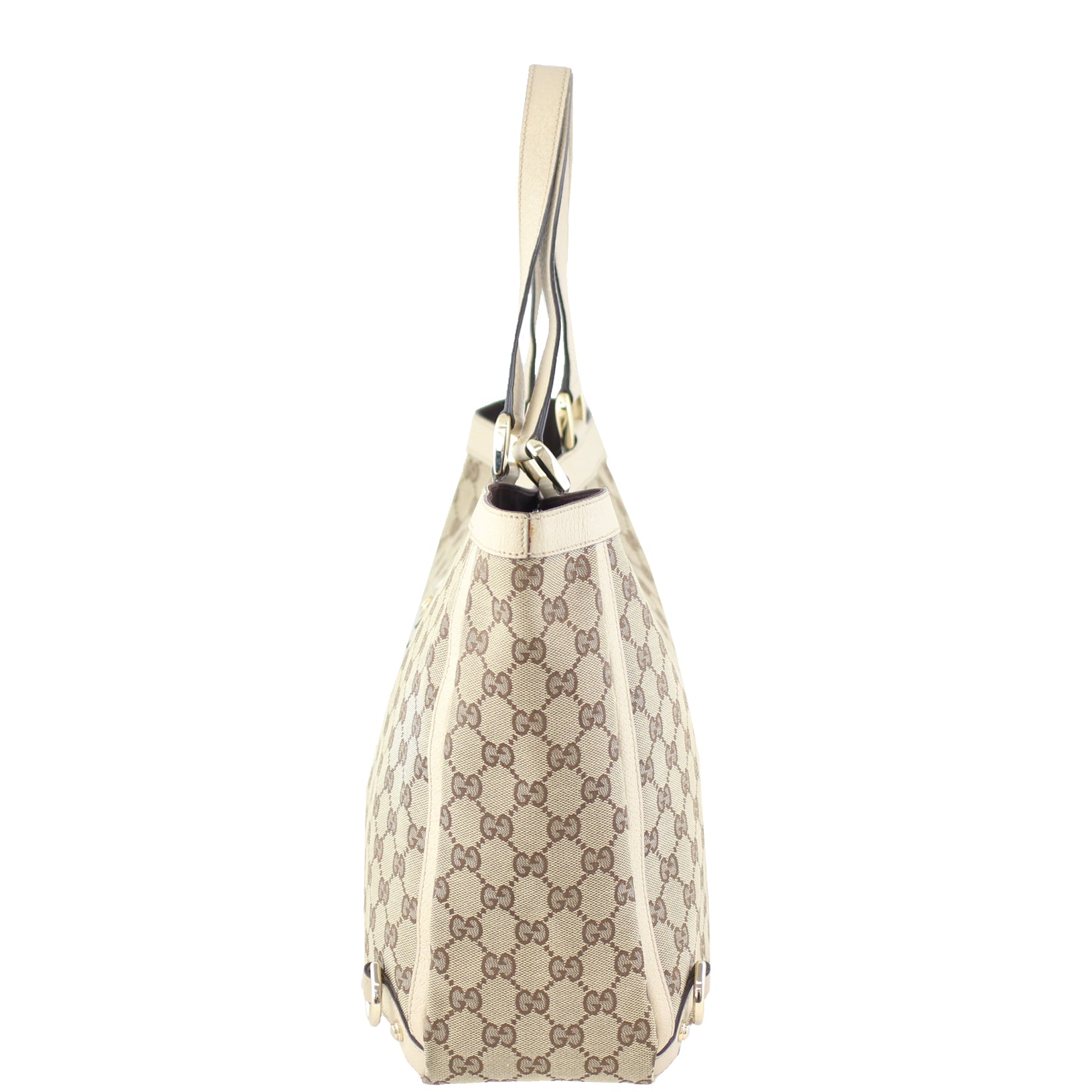 Gucci GG Supreme Medium Abbey D-Ring Tote Left