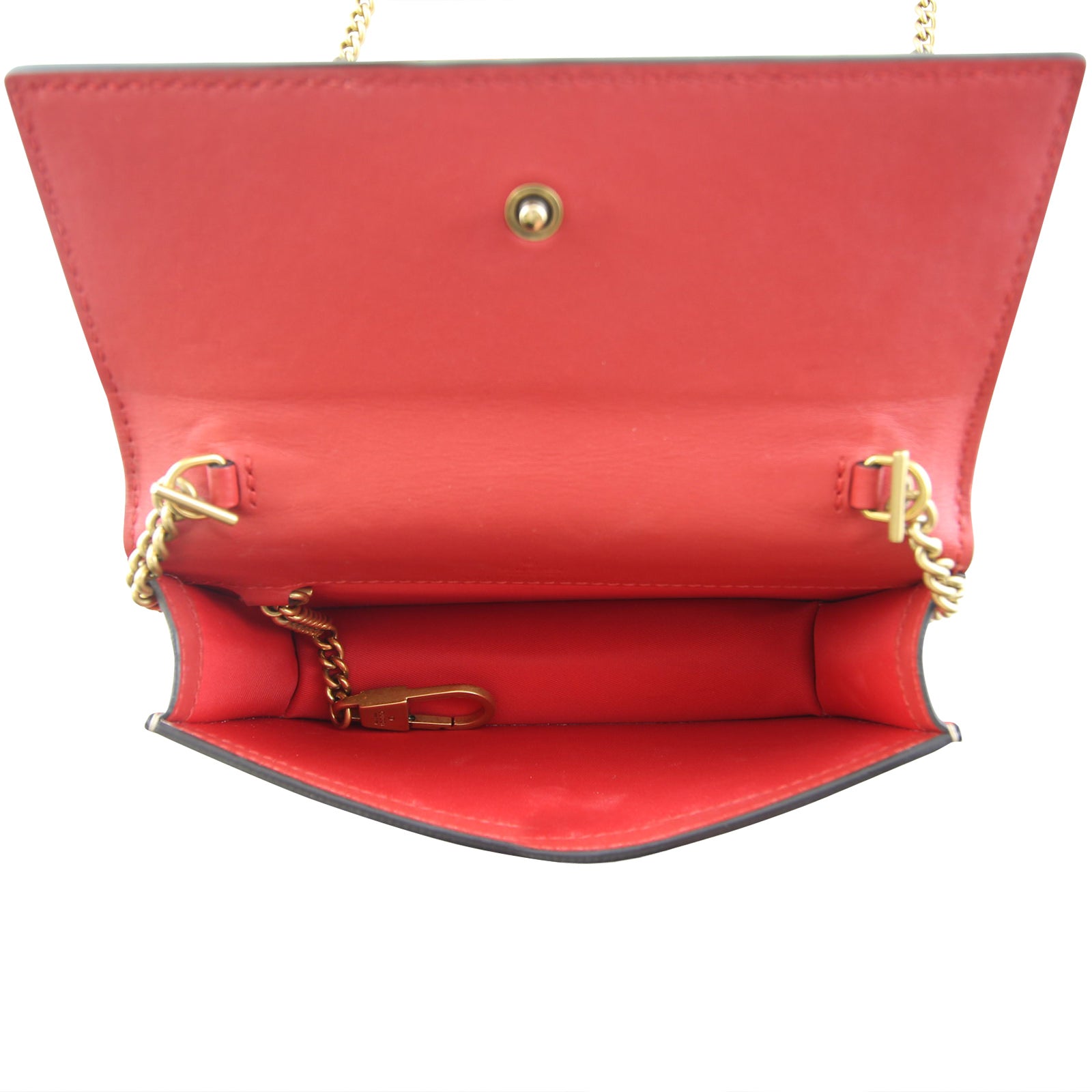 Gucci GG Supreme Mini Bag with Cherries Interior