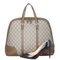 Gucci GG Supreme Nice Large Satchel Shoe