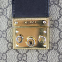 Gucci GG Supreme Padlock Tote Medium Lock
