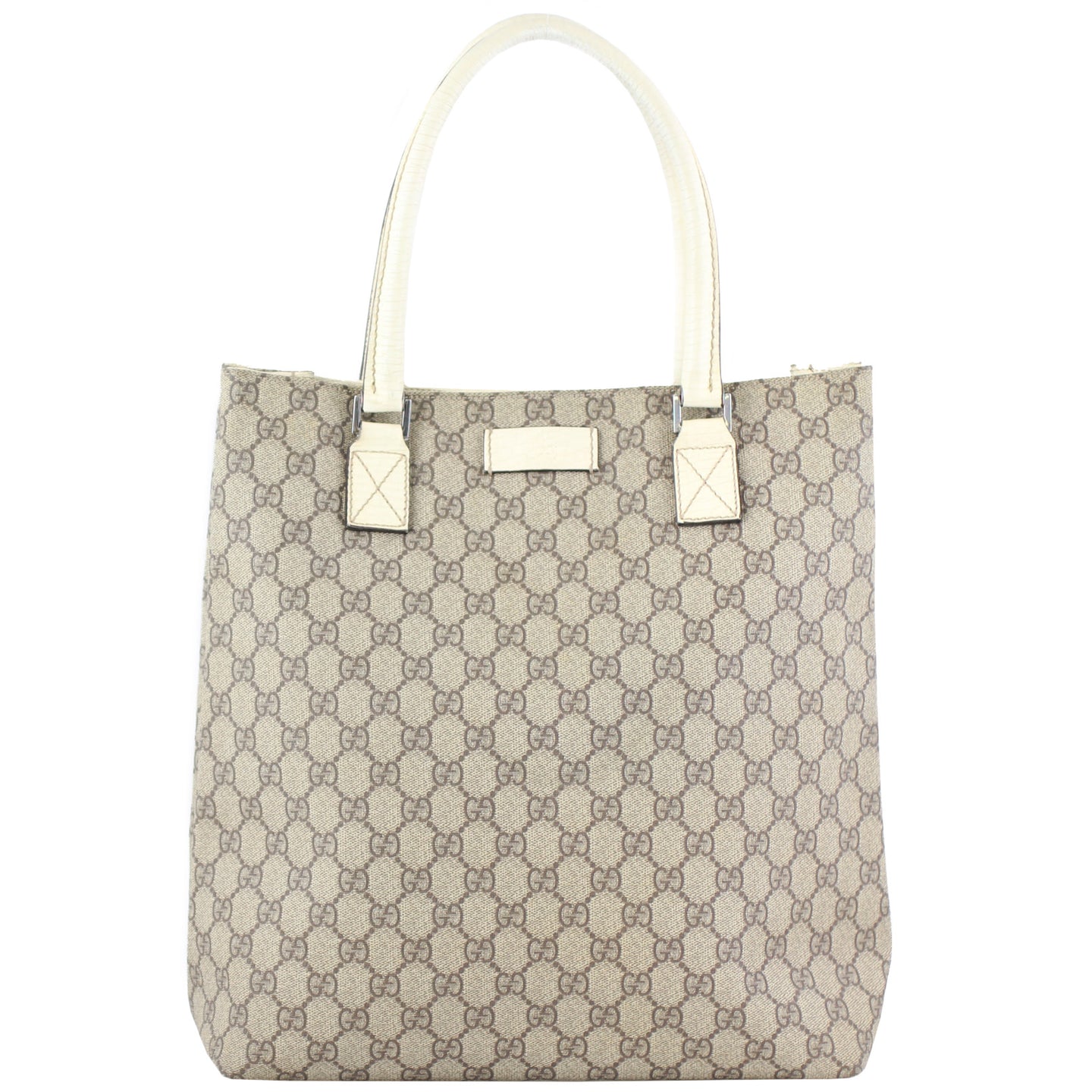 Gucci GG Supreme Tote Large Front